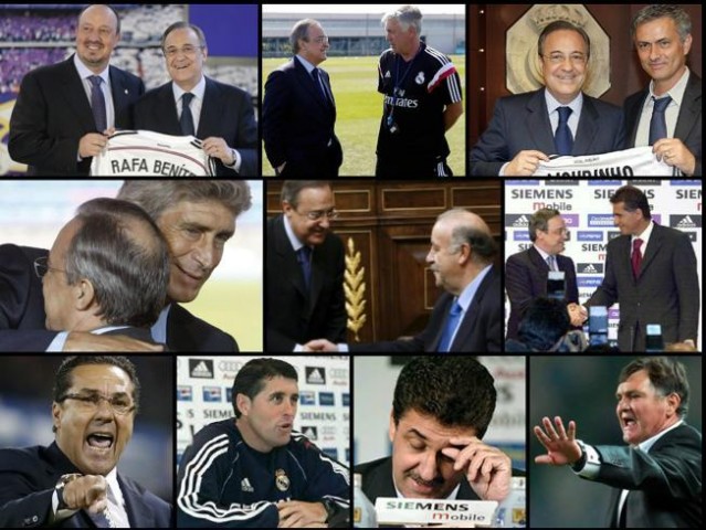 Recopilatorio de los entrenadores que han pasado por el banquillo del Real Madrid en las dos eras Florentino antes de Zidane: Agencias.