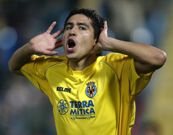 Villarreal's Argentinian Juan Riquelme c