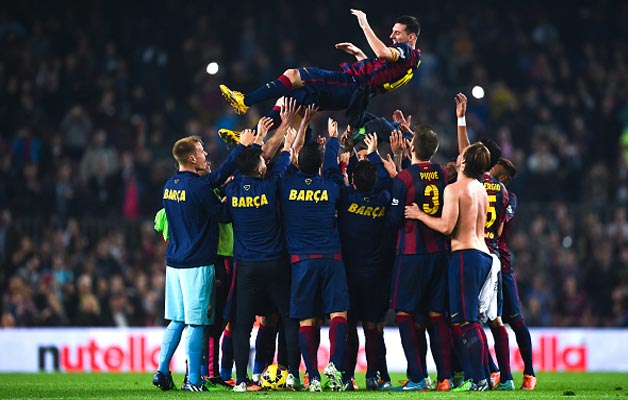 Leo Messi supera a Zarra