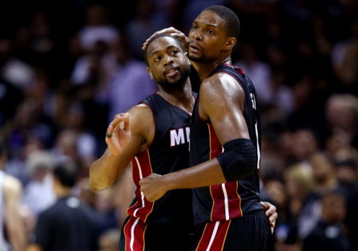 Wade y Bosh, ya recuperados de sus dolencias intentarán llevar a los Heat a lo más alto