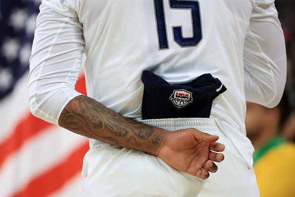 Carmelo Anthony y su tatuaje | Getty Images