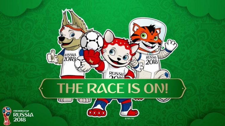 Las tres mascotas finalistas. Fuente: fifaworldcup_es (Twitter)