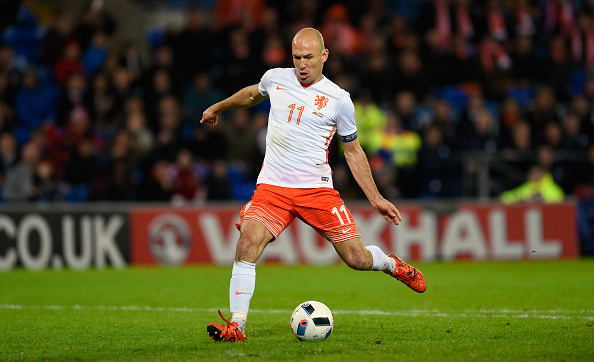 Robben en su último amistoso | Getty